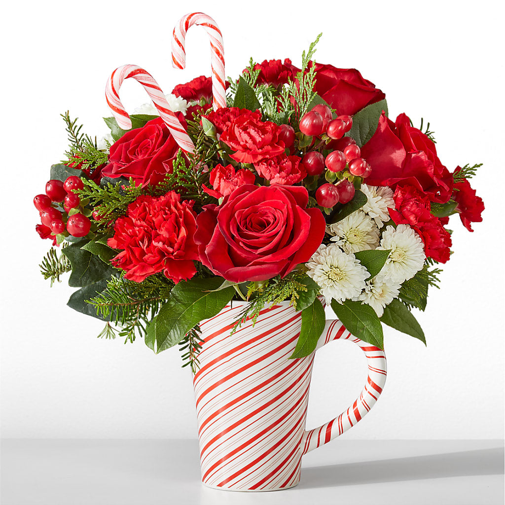 Peppermint Swirl Mug – MC MAHON'S HOUSE OF FLOWERS INC, Kingston ON