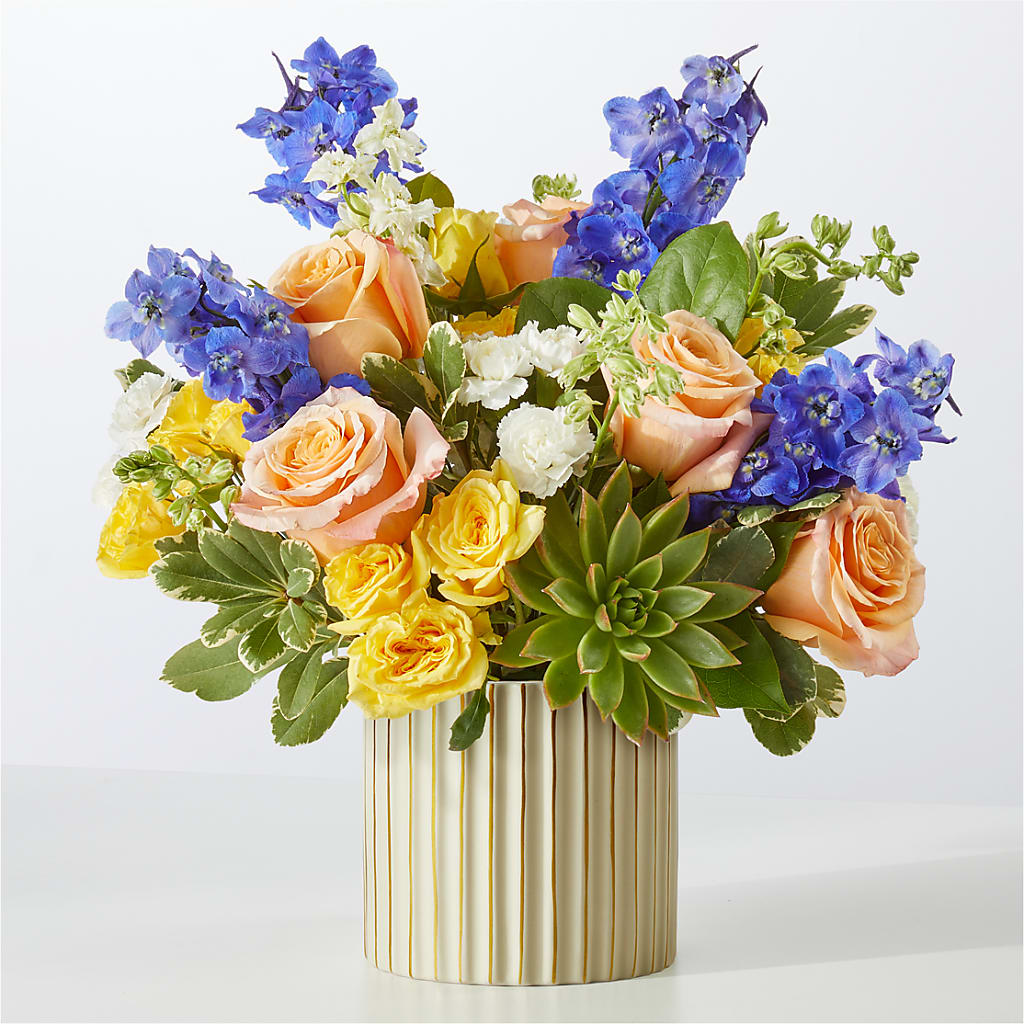 Cobalt Reverie Bouquet – MC MAHON'S HOUSE OF FLOWERS INC, Kingston ON