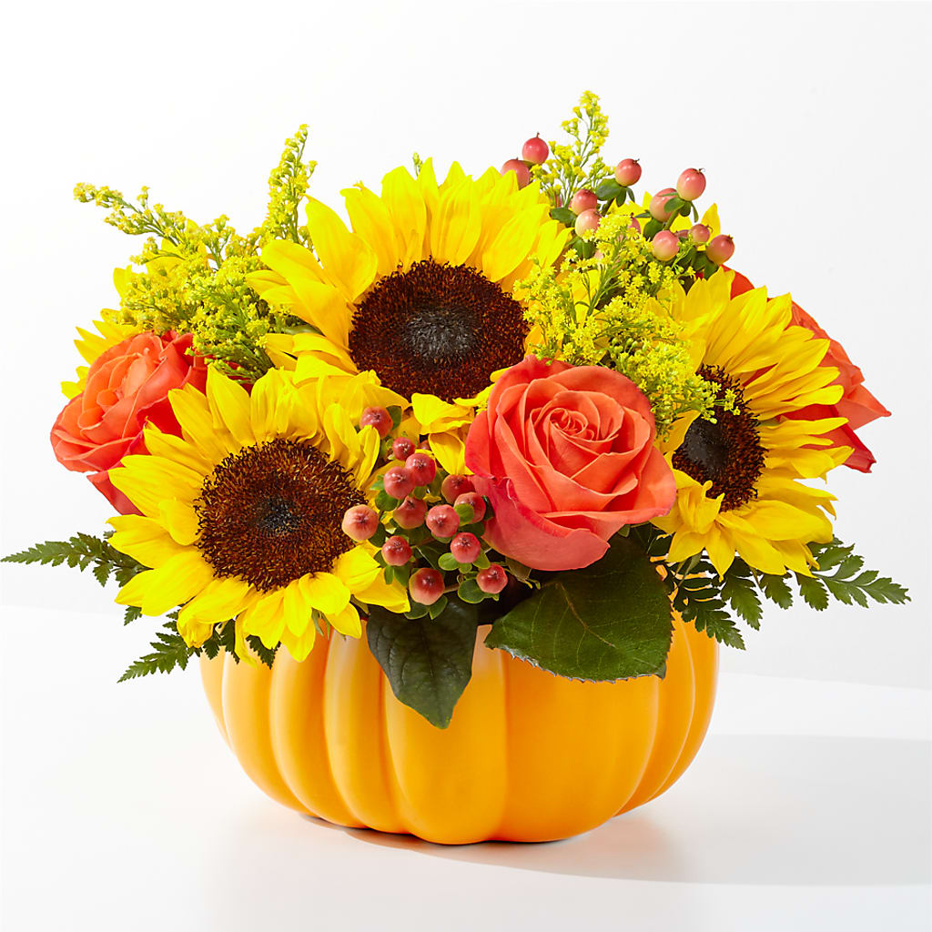 Pick of the Patch Pumpkin Bouquet – MC MAHON'S HOUSE OF FLOWERS INC, Kingston ON