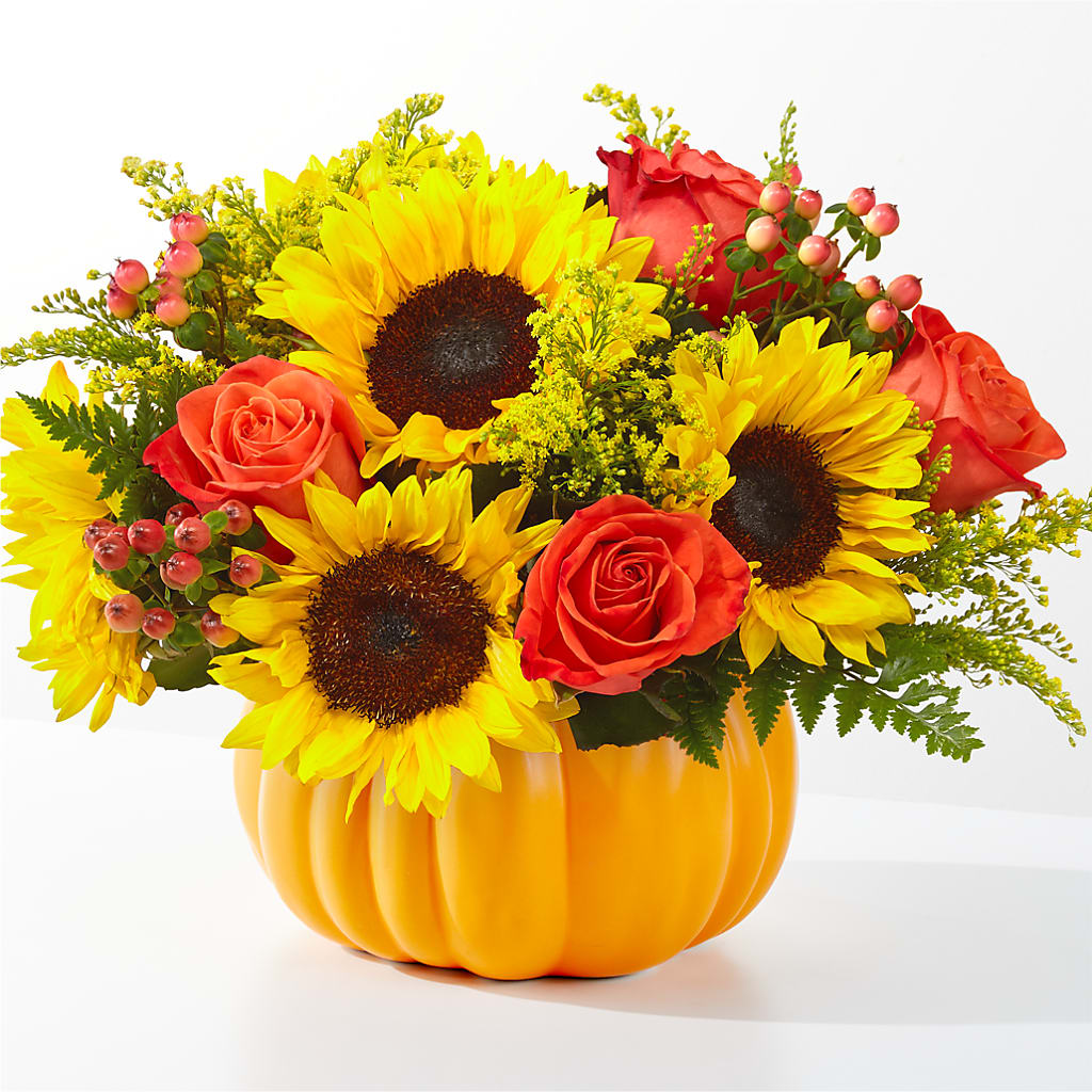 Pick of the Patch Pumpkin Bouquet – MC MAHON'S HOUSE OF FLOWERS INC, Kingston ON