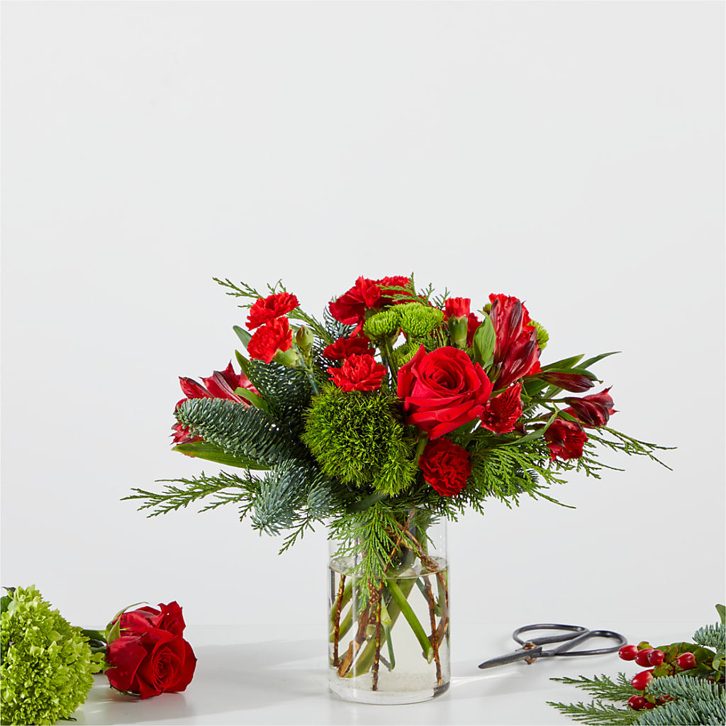Merry Moment Bouquet – A Florist Original – MC MAHON'S HOUSE OF FLOWERS INC, Kingston ON