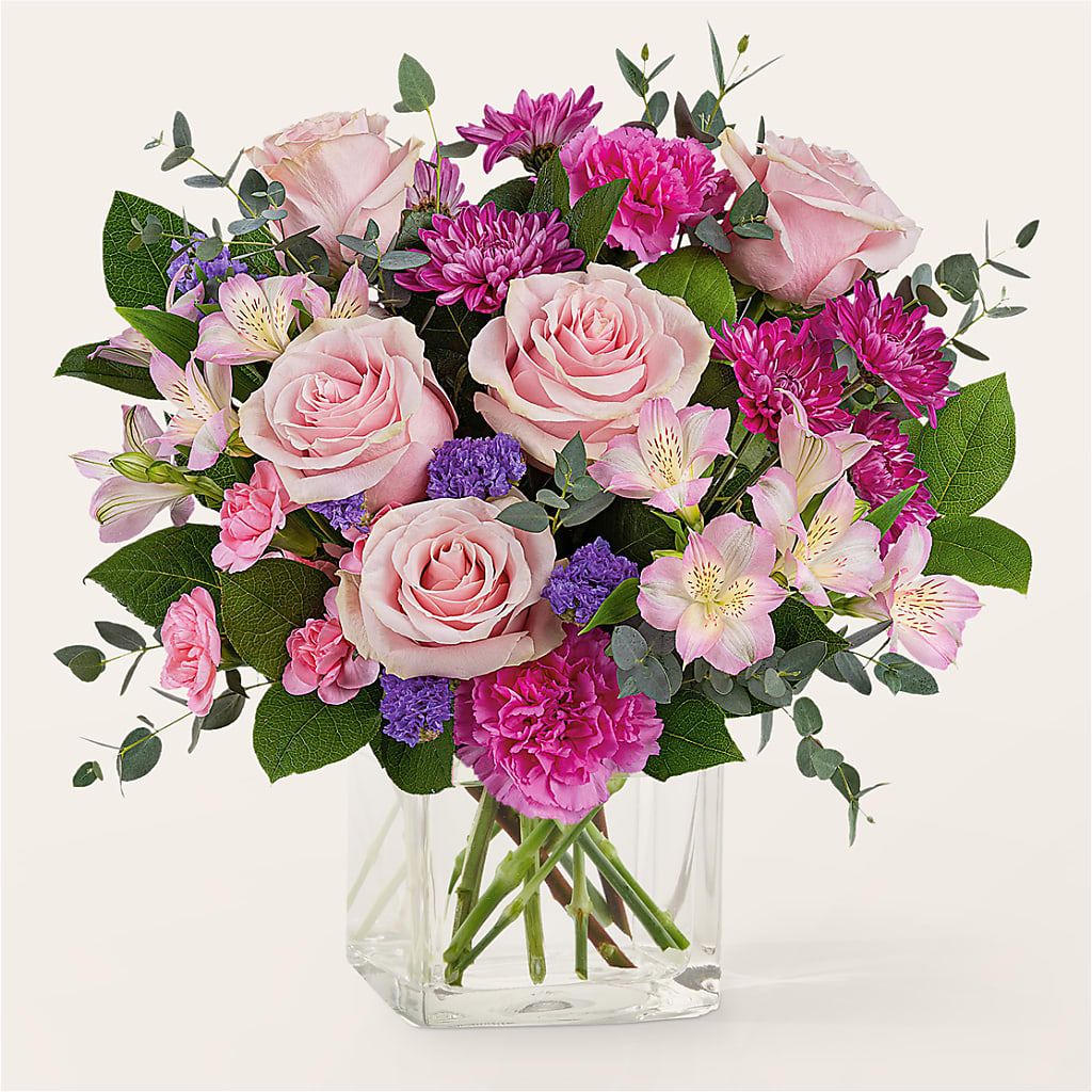 Rosy Radiance Bouquet – MC MAHON'S HOUSE OF FLOWERS INC, Kingston ON