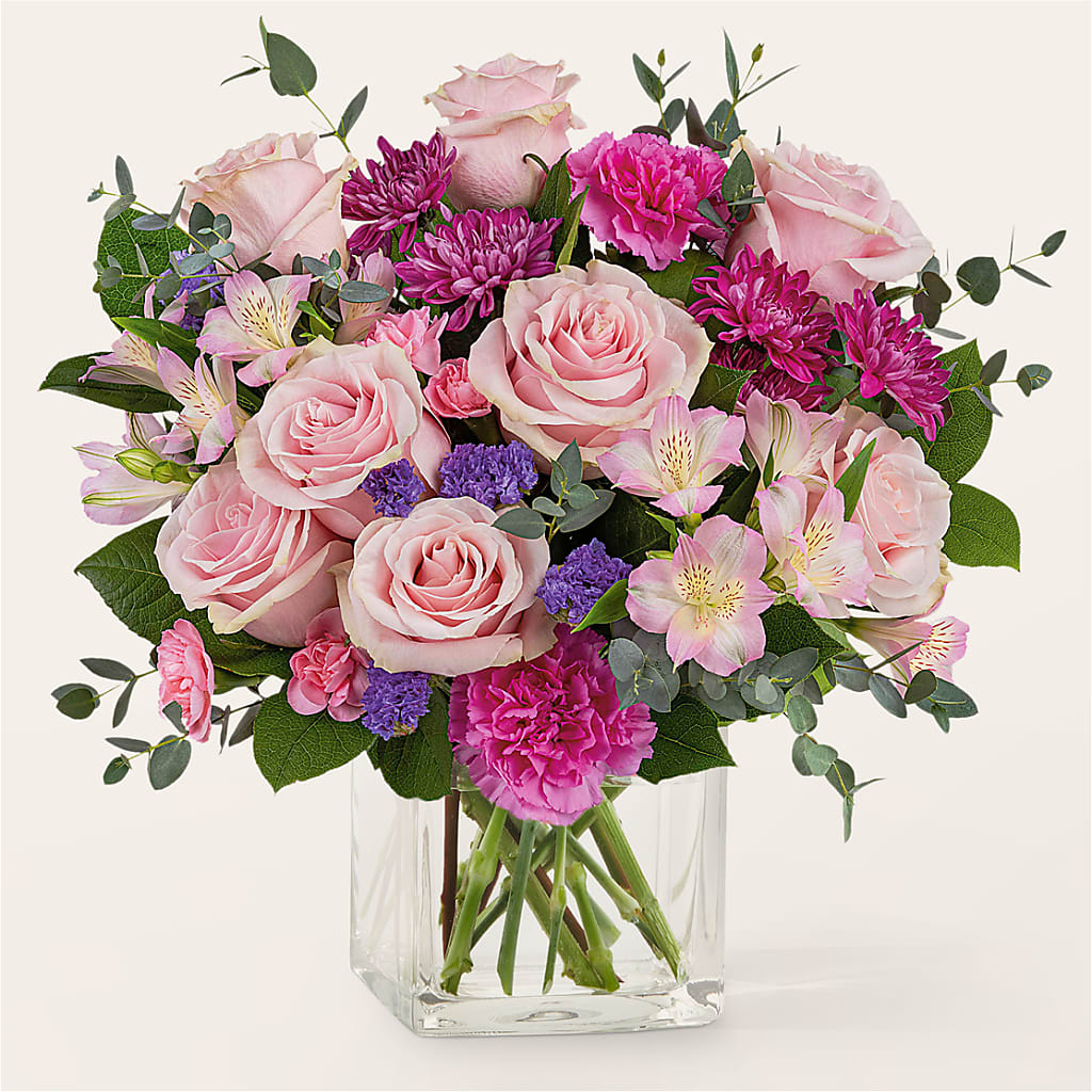 Rosy Radiance Bouquet – MC MAHON'S HOUSE OF FLOWERS INC, Kingston ON
