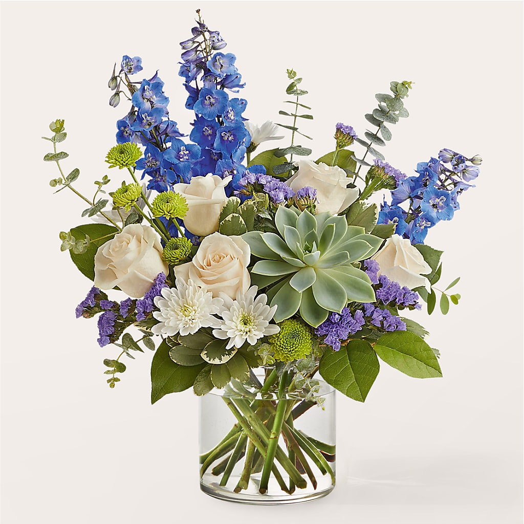 Cerulean Waves Bouquet – MC MAHON'S HOUSE OF FLOWERS INC, Kingston ON