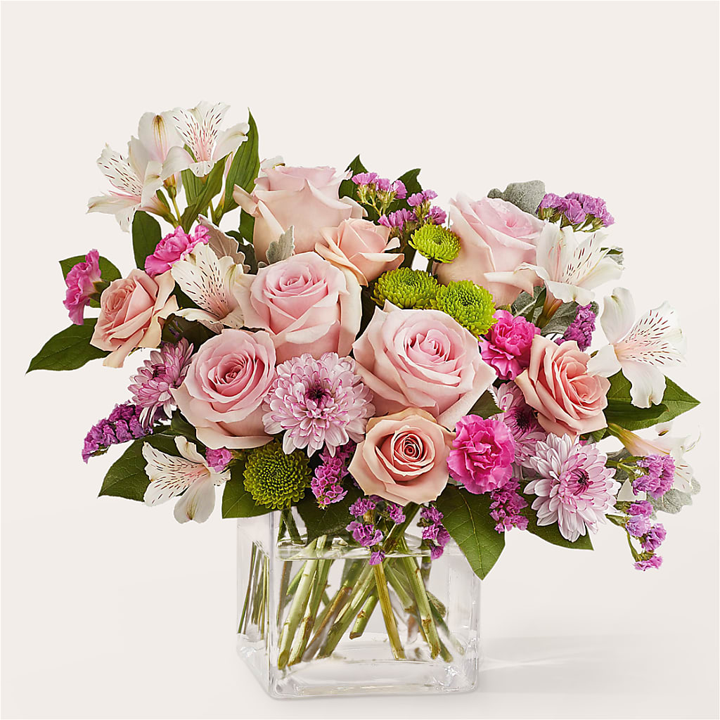 Pink Suede Bouquet – MC MAHON'S HOUSE OF FLOWERS INC, Kingston ON