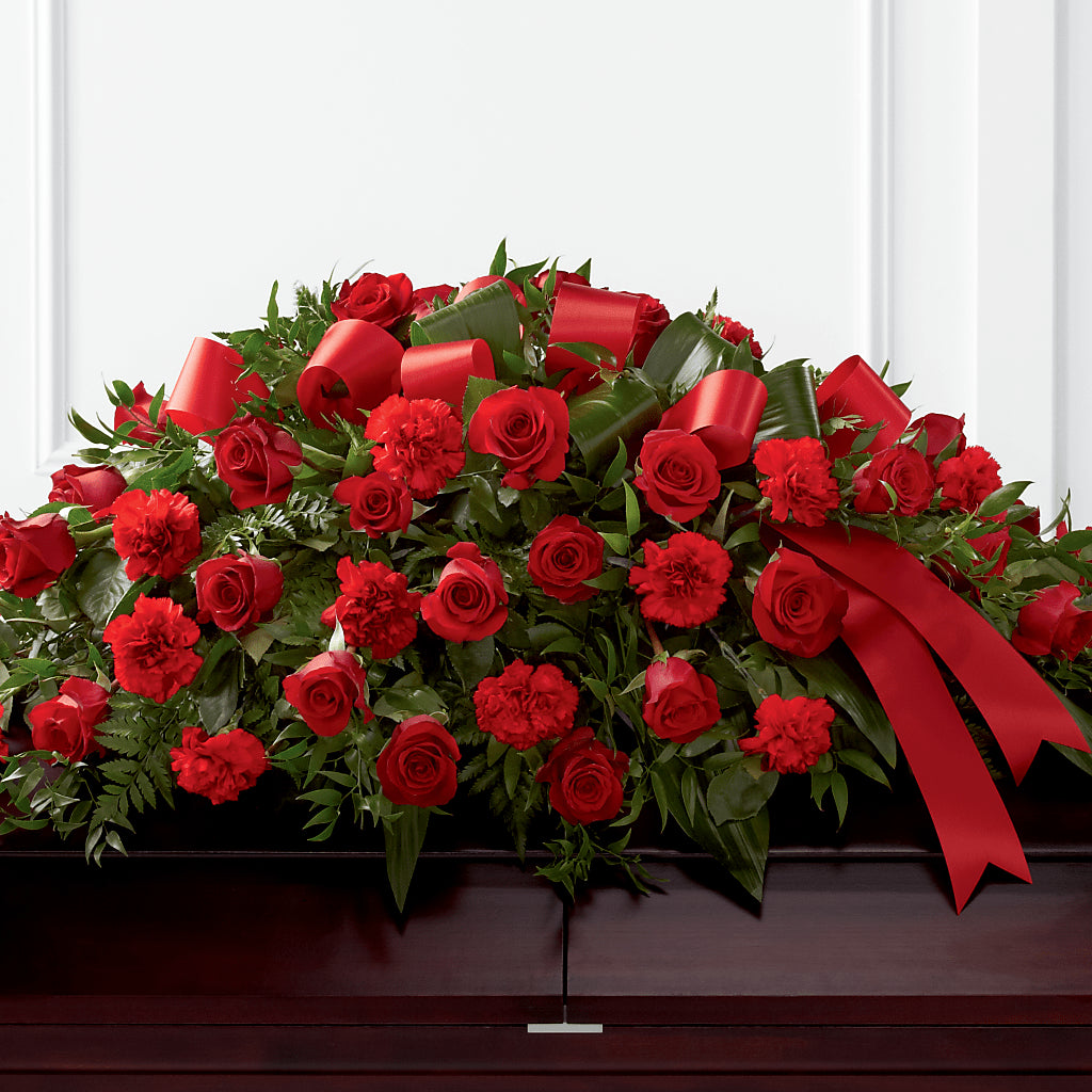 Tribute of Life Casket Spray – MC MAHON'S HOUSE OF FLOWERS INC, Kingston ON
