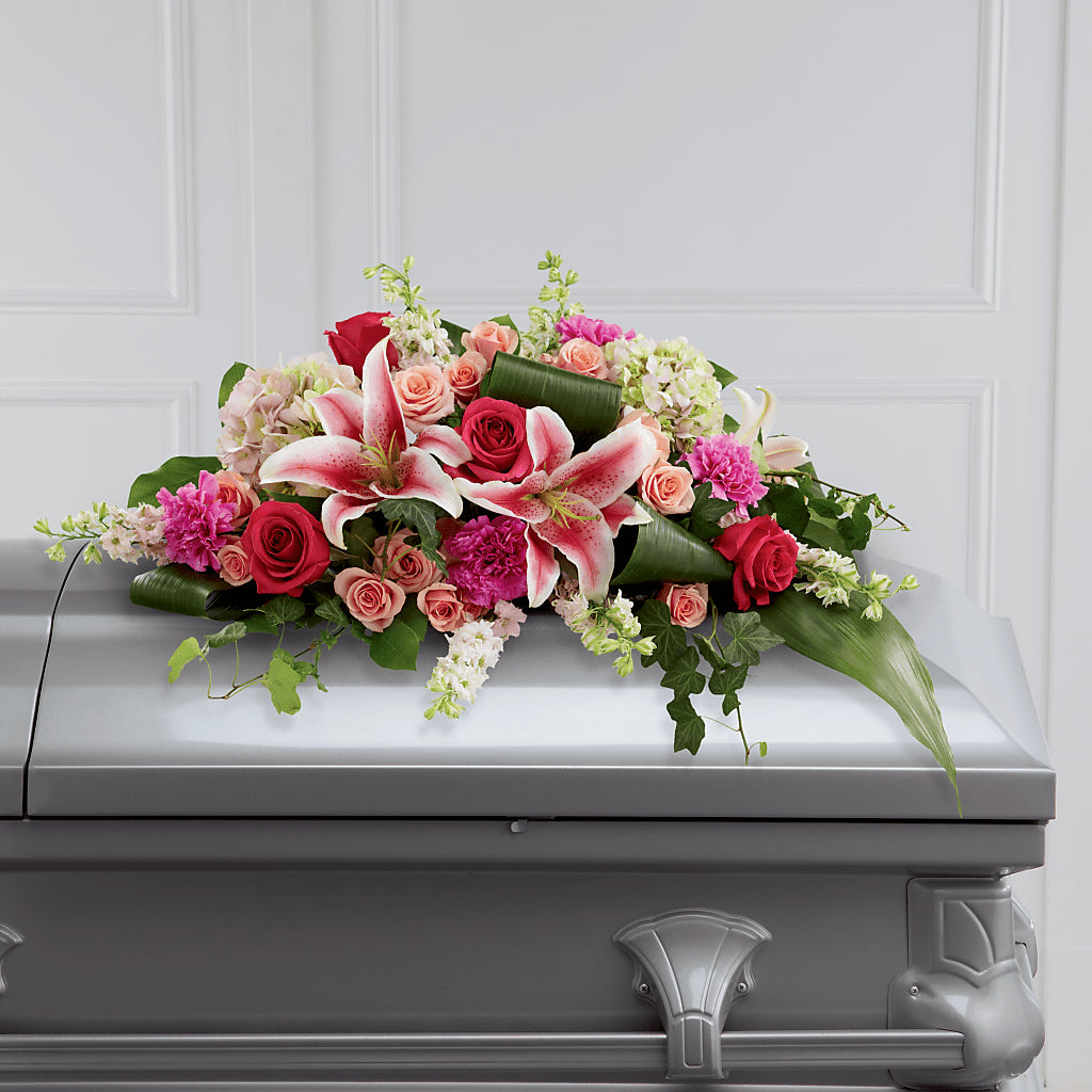 Splendid Grace Casket Spray – MC MAHON'S HOUSE OF FLOWERS INC, Kingston ON