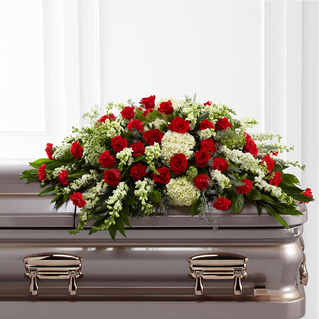 Sincerity Casket Spray – MC MAHON'S HOUSE OF FLOWERS INC, Kingston ON