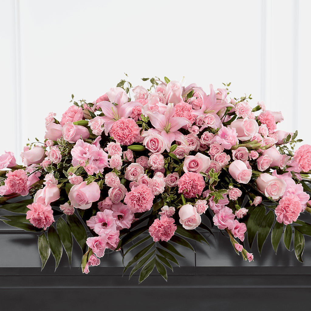 Garden of Comfort Casket Spray (Standard) – MC MAHON'S HOUSE OF FLOWERS INC, Kingston ON