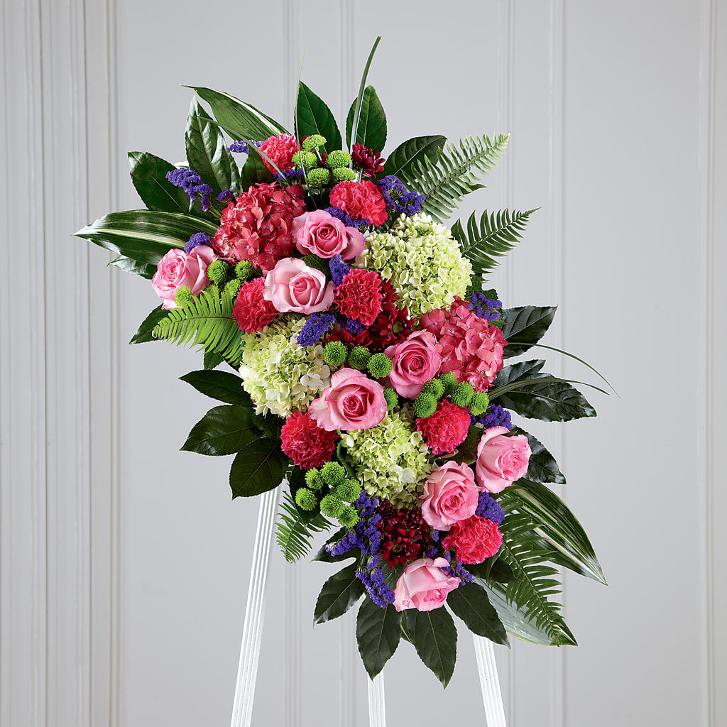 Refreshing Mix Standing Spray – MC MAHON'S HOUSE OF FLOWERS INC, Kingston ON