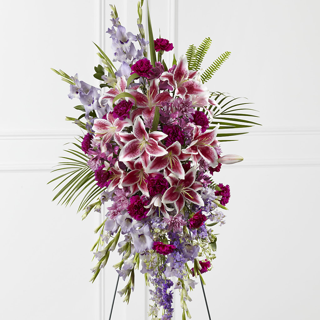 Tender Touch Standing Spray – MC MAHON'S HOUSE OF FLOWERS INC, Kingston ON