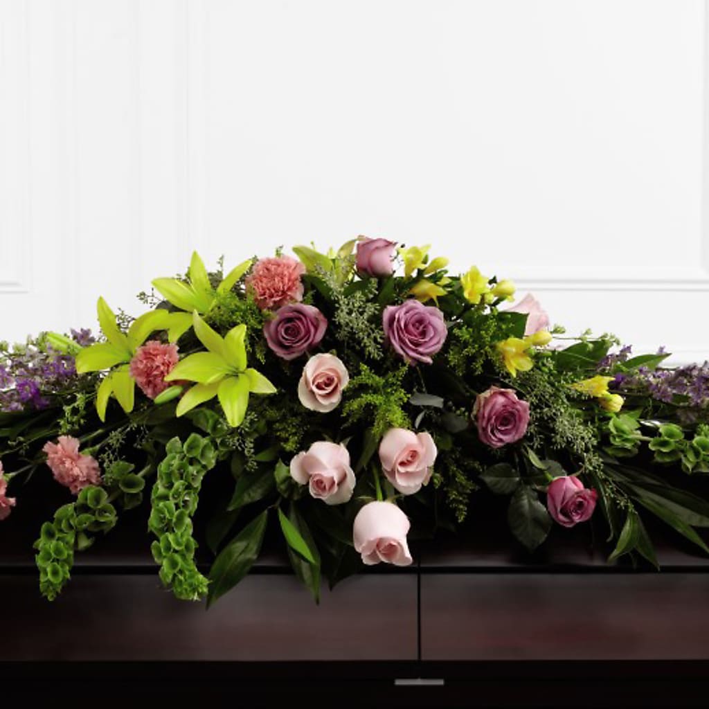Forever Beloved Casket Spray – MC MAHON'S HOUSE OF FLOWERS INC, Kingston ON