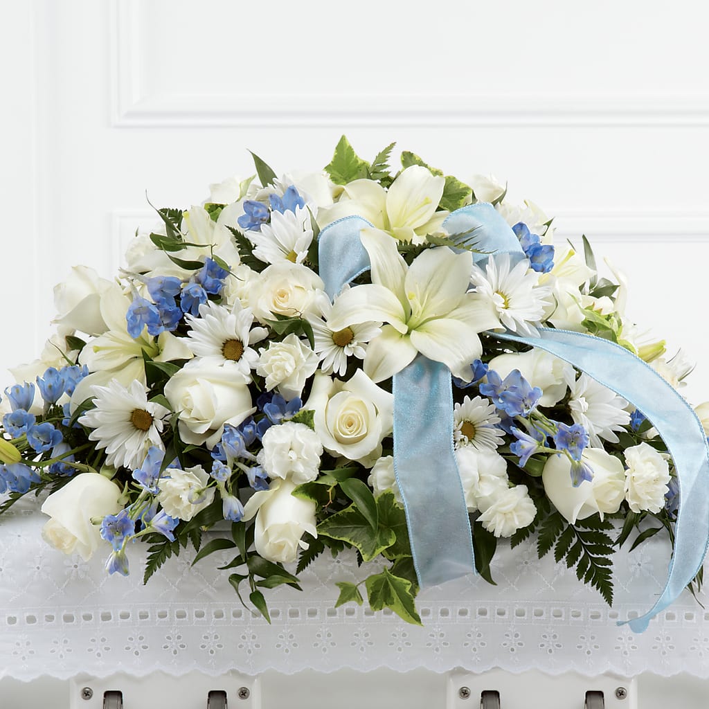 Tender Treasure Casket Spray – MC MAHON'S HOUSE OF FLOWERS INC, Kingston ON