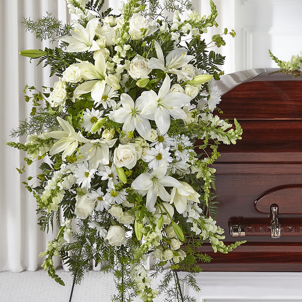 Loving Thoughts Standing Spray – MC MAHON'S HOUSE OF FLOWERS INC, Kingston ON
