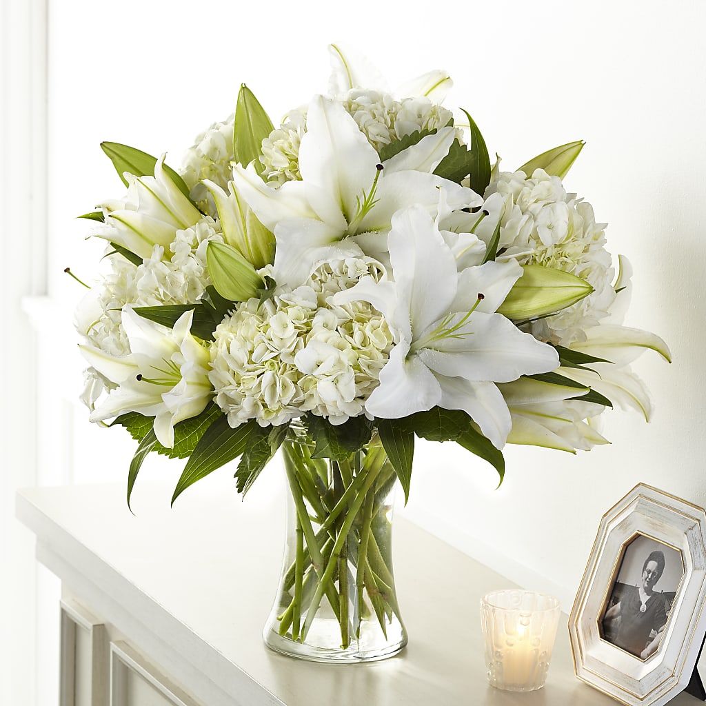 Compassionate Lily Bouquet – MC MAHON'S HOUSE OF FLOWERS INC, Kingston ON