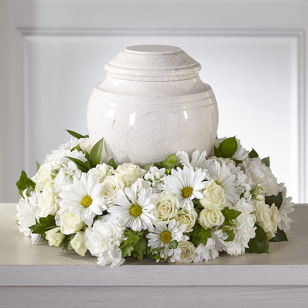 Ivory Gardens Cremation Adornment – MC MAHON'S HOUSE OF FLOWERS INC, Kingston ON