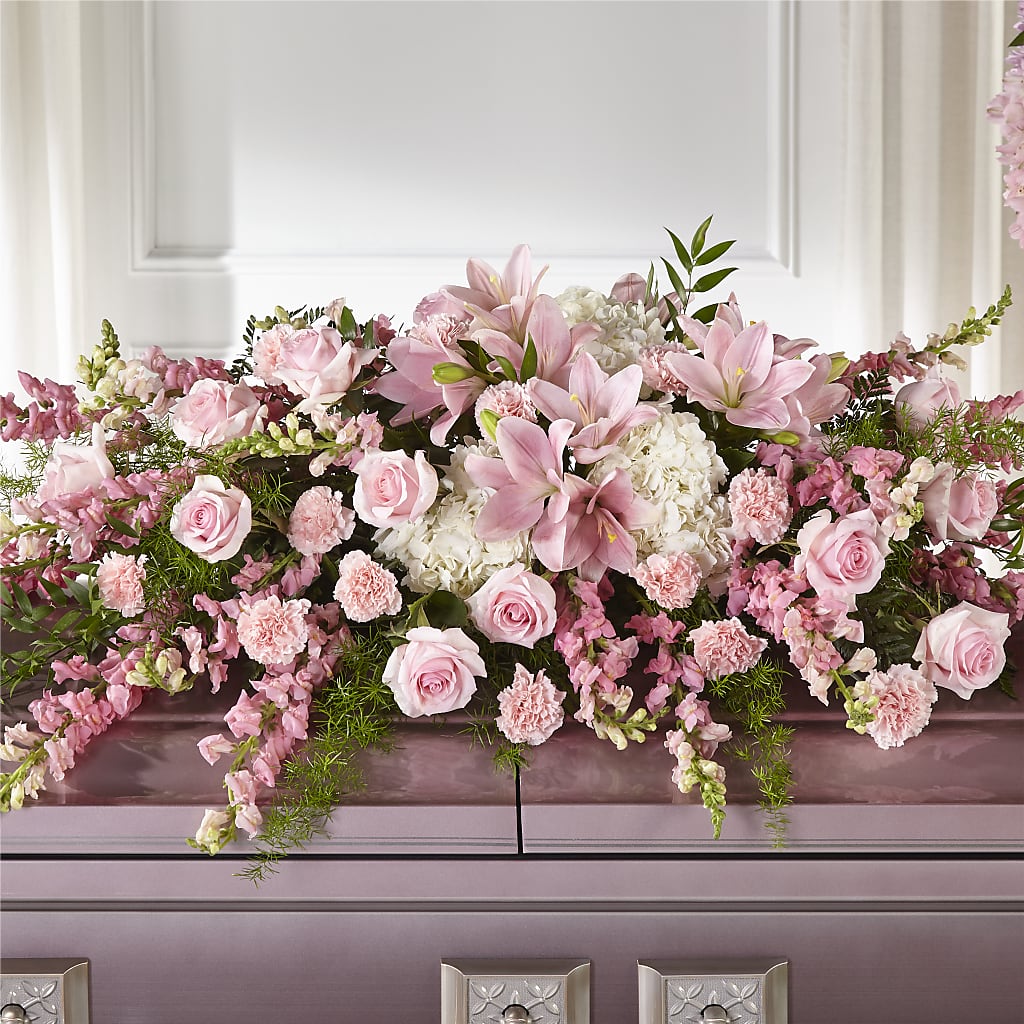 Life & Remembrance Casket Spray – MC MAHON'S HOUSE OF FLOWERS INC, Kingston ON