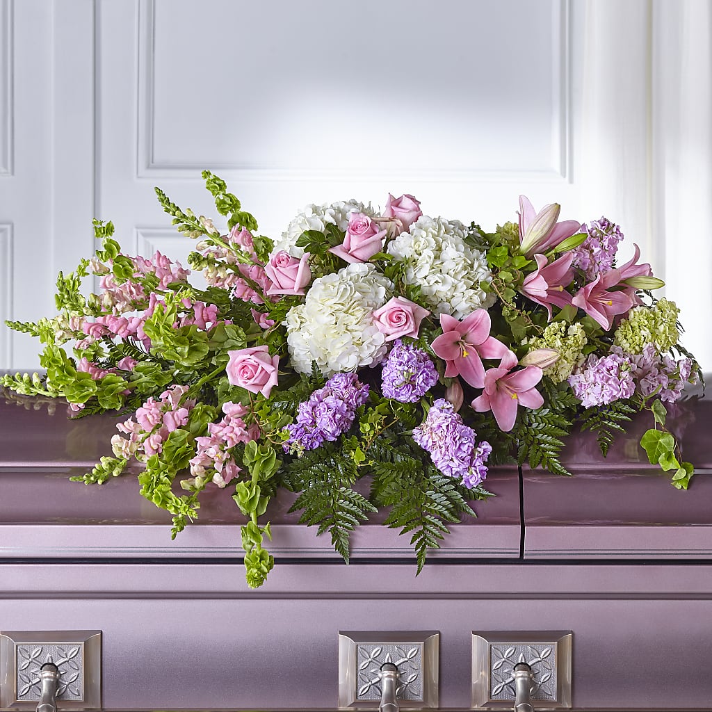 Life's Gratitude Casket Spray – MC MAHON'S HOUSE OF FLOWERS INC, Kingston ON