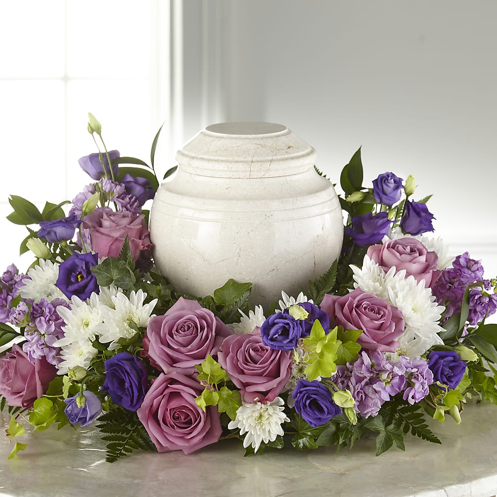 Blooming Sympathy Cremation Adornment – MC MAHON'S HOUSE OF FLOWERS INC, Kingston ON