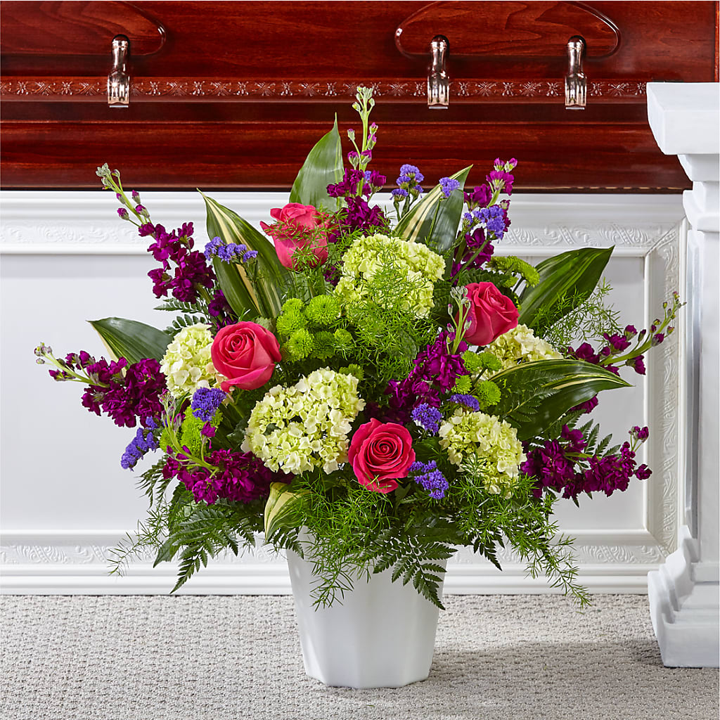 Beautiful Horizons Floor Basket – MC MAHON'S HOUSE OF FLOWERS INC, Kingston ON