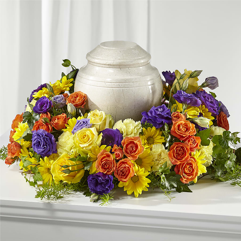 Blossoms of Remembrance Cremation Adornment – MC MAHON'S HOUSE OF FLOWERS INC, Kingston ON