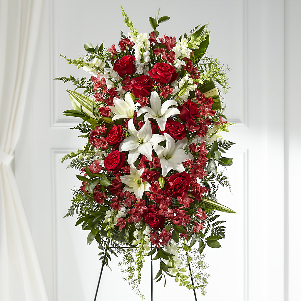 Everlasting Memory Standing Spray – MC MAHON'S HOUSE OF FLOWERS INC, Kingston ON