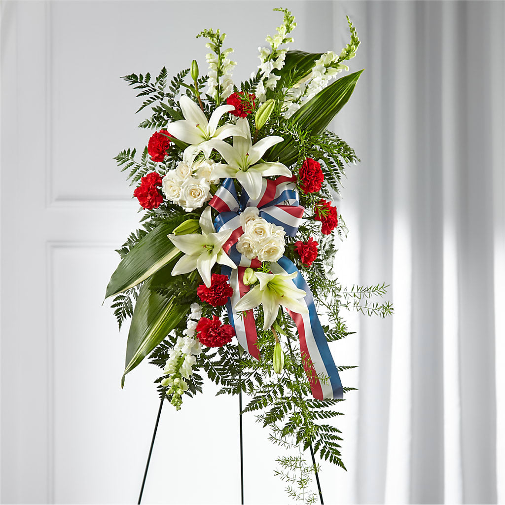 Stars of Life Standing Spray – MC MAHON'S HOUSE OF FLOWERS INC, Kingston ON