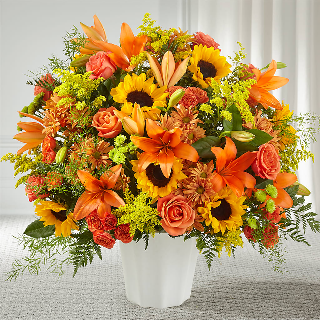 Harvest Thoughts Floor Basket – MC MAHON'S HOUSE OF FLOWERS INC, Kingston ON
