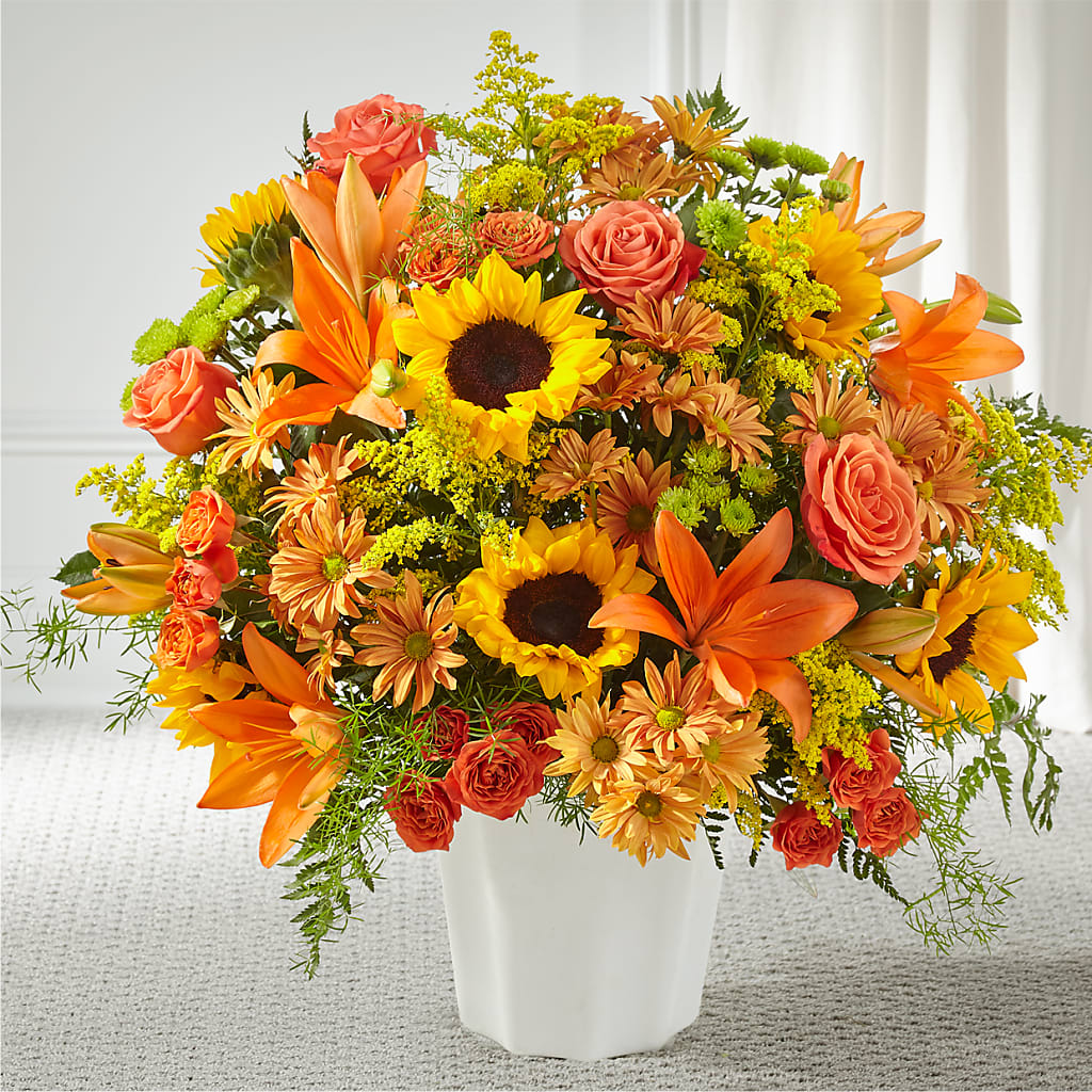 Harvest Thoughts Floor Basket – MC MAHON'S HOUSE OF FLOWERS INC, Kingston ON