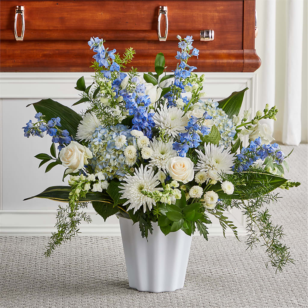 Everlasting Memories Floor Basket – MC MAHON'S HOUSE OF FLOWERS INC, Kingston ON