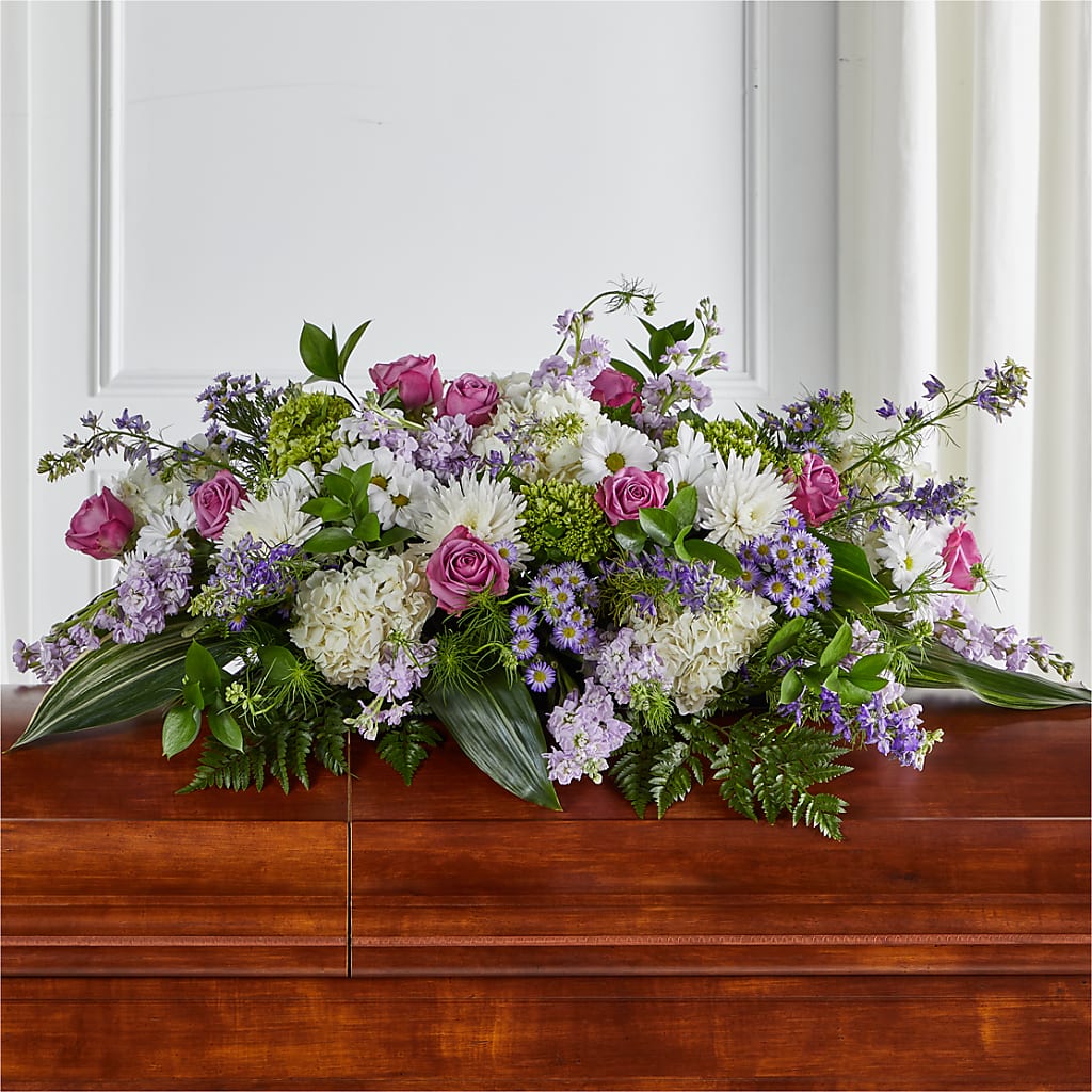 Meadows of Serenity Casket Spray – MC MAHON'S HOUSE OF FLOWERS INC, Kingston ON