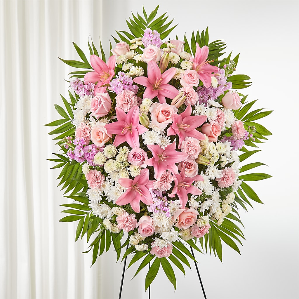 Offering Solace Standing Spray – MC MAHON'S HOUSE OF FLOWERS INC, Kingston ON