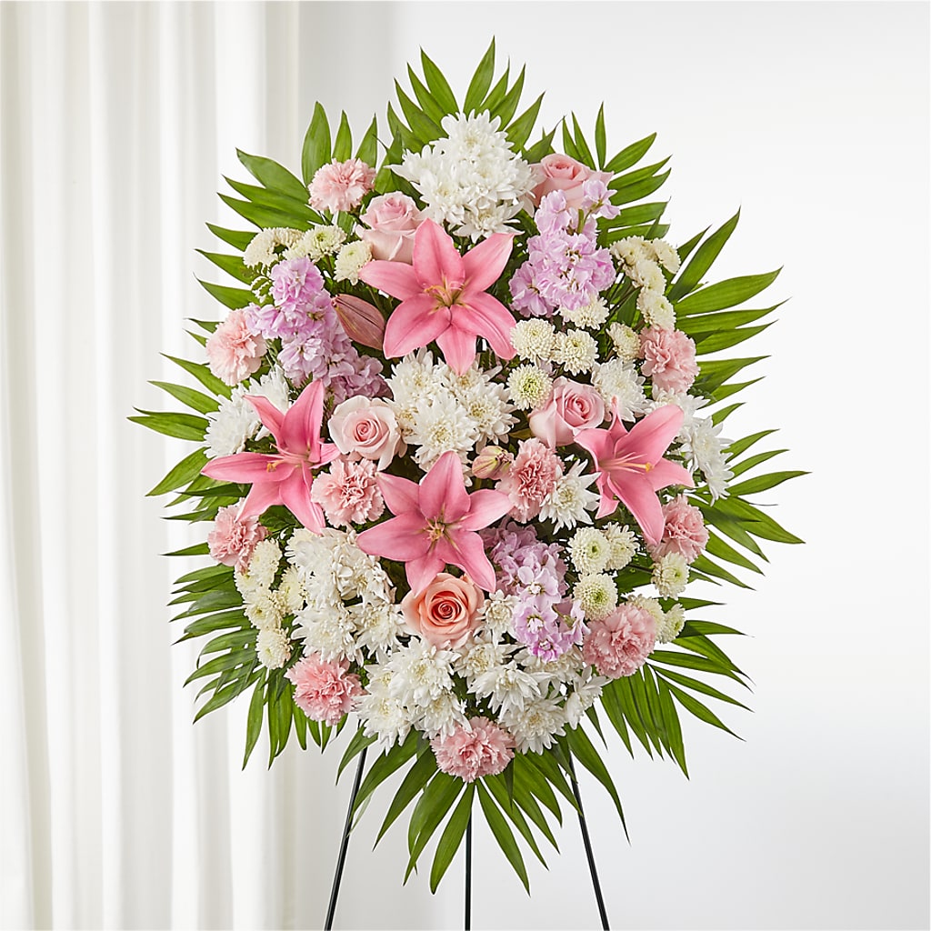 Offering Solace Standing Spray – MC MAHON'S HOUSE OF FLOWERS INC, Kingston ON