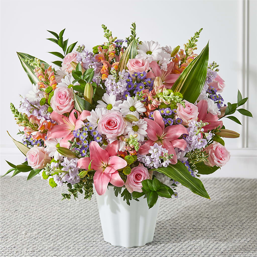 Abundant Compassion Floor Basket – MC MAHON'S HOUSE OF FLOWERS INC, Kingston ON