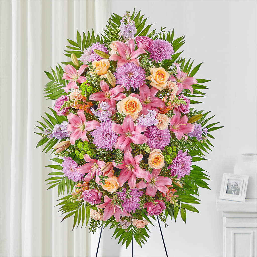 Love & Light Standing Spray – MC MAHON'S HOUSE OF FLOWERS INC, Kingston ON