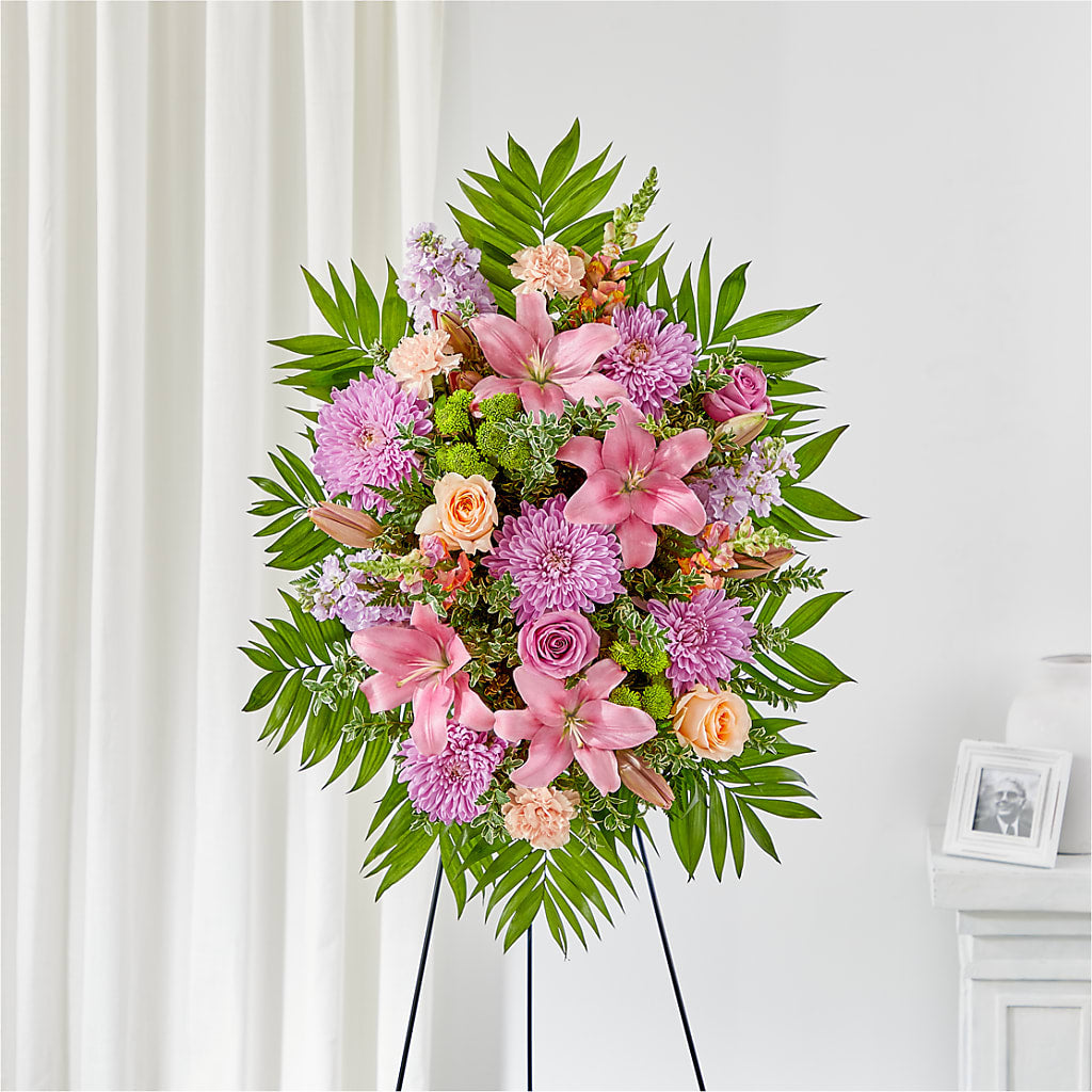 Love & Light Standing Spray – MC MAHON'S HOUSE OF FLOWERS INC, Kingston ON