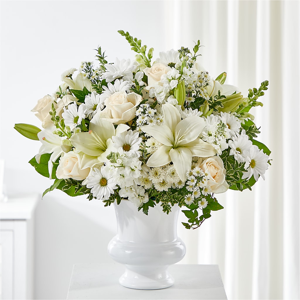 Uplifting Urn Arrangement – MC MAHON'S HOUSE OF FLOWERS INC, Kingston ON