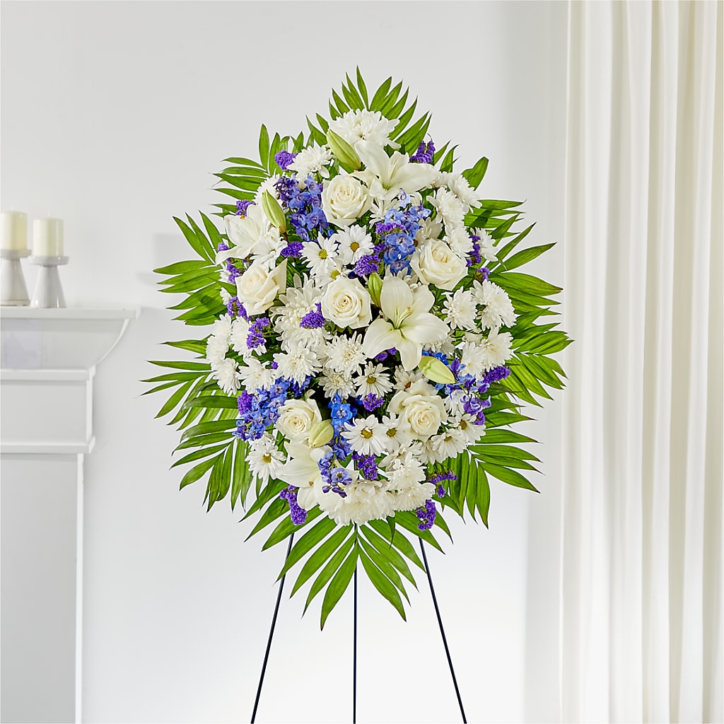 At Rest Standing Spray – MC MAHON'S HOUSE OF FLOWERS INC, Kingston ON