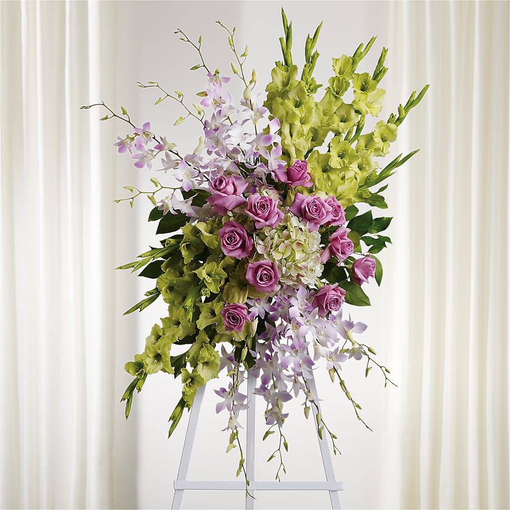 Lasting Legacy Standing Spray – MC MAHON'S HOUSE OF FLOWERS INC, Kingston ON