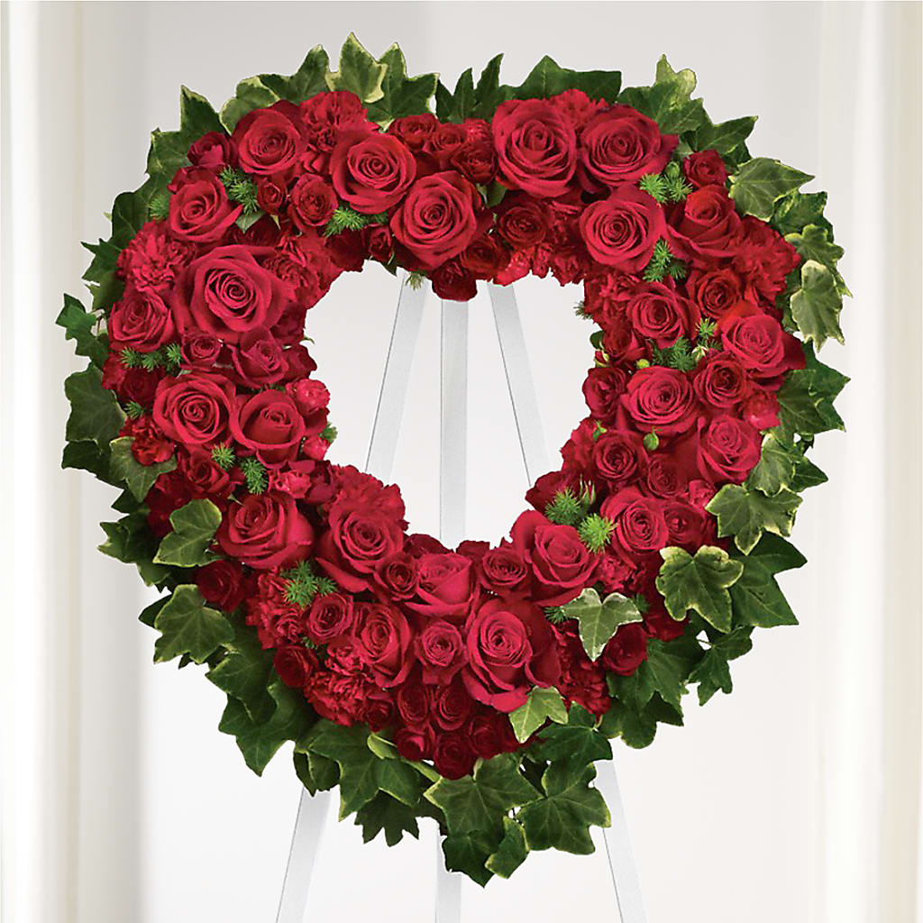 Wholehearted Standing Spray – MC MAHON'S HOUSE OF FLOWERS INC, Kingston ON