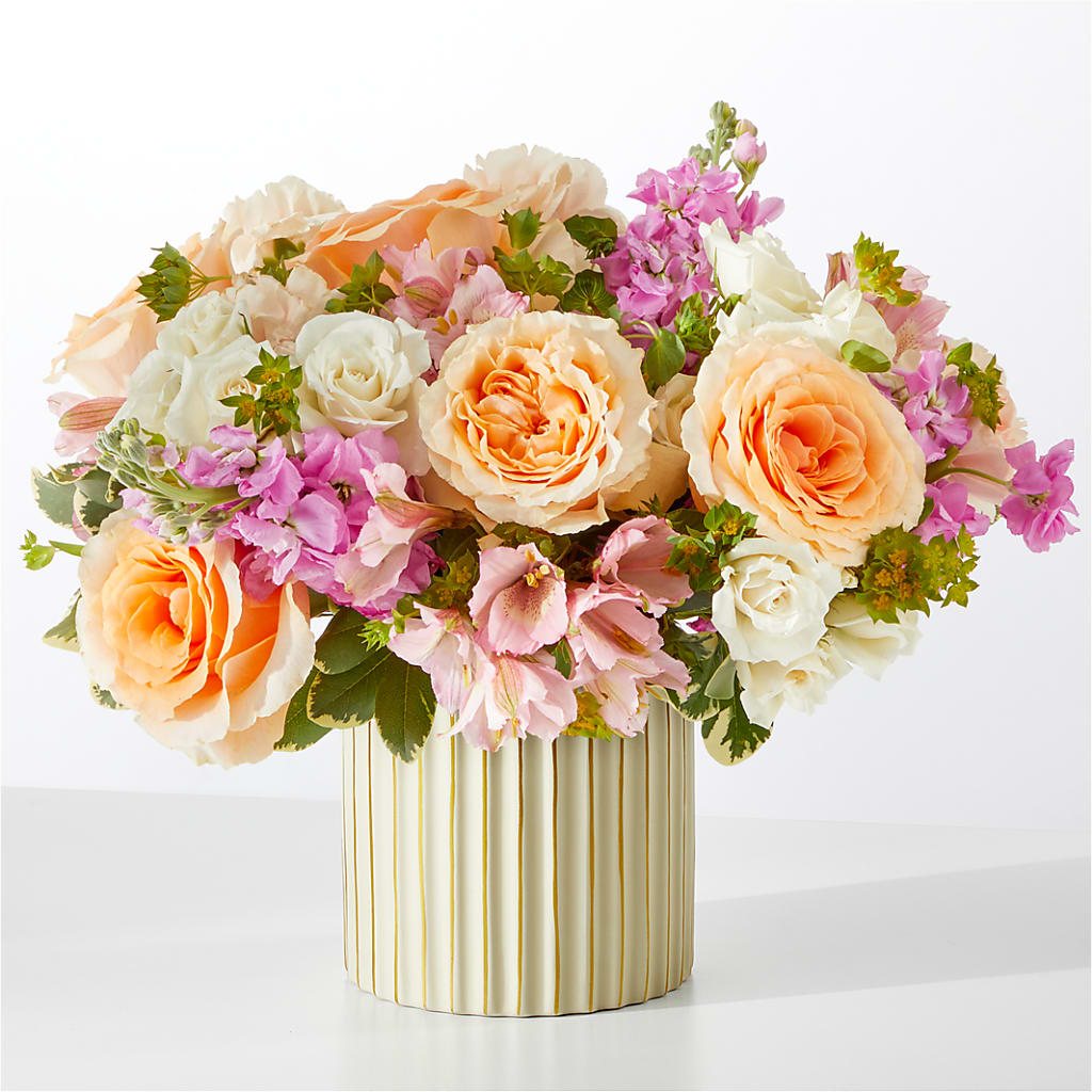 Paradise Bouquet with Ivory Vase – MC MAHON'S HOUSE OF FLOWERS INC, Kingston ON