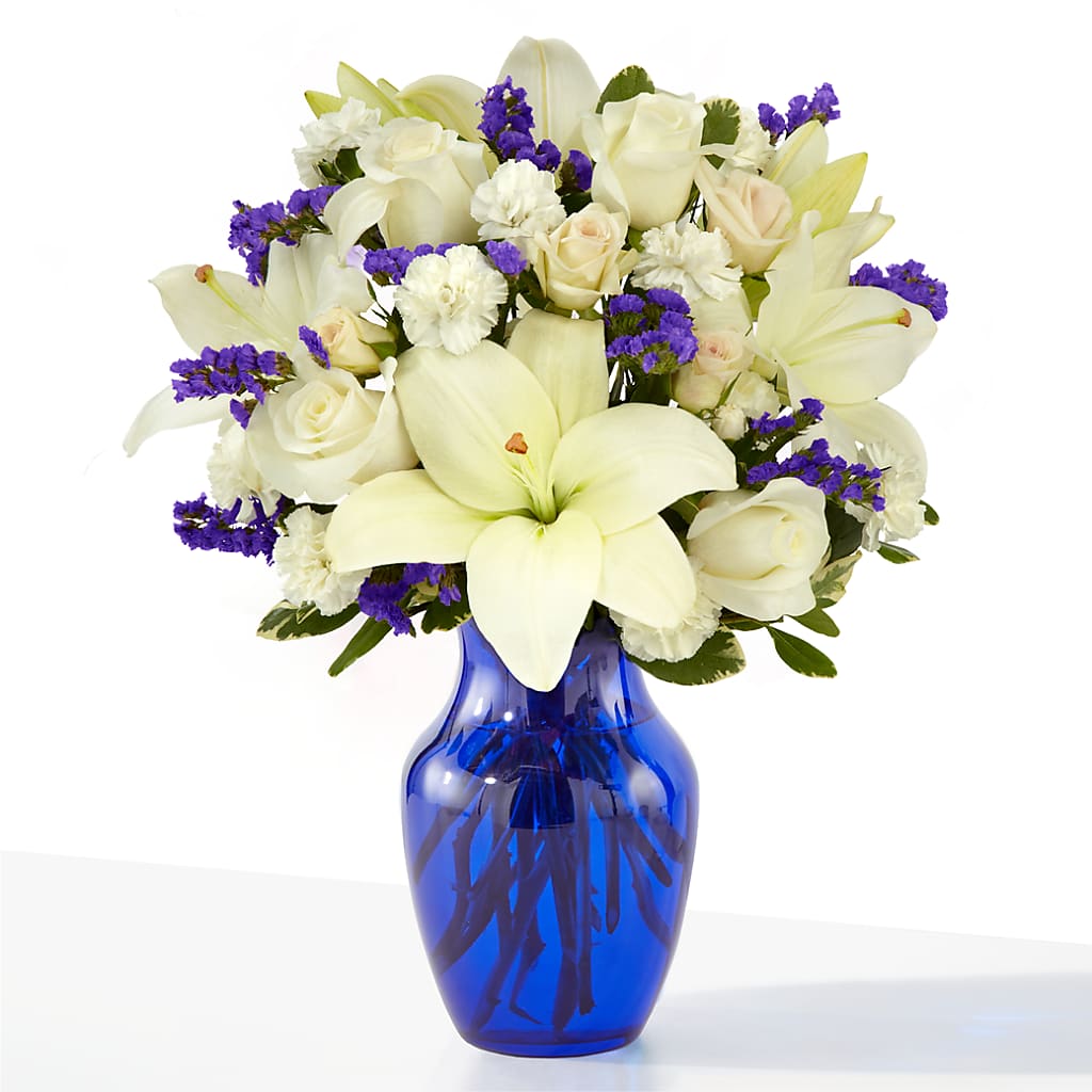 Sapphire Rush Bouquet – MC MAHON'S HOUSE OF FLOWERS INC, Kingston ON
