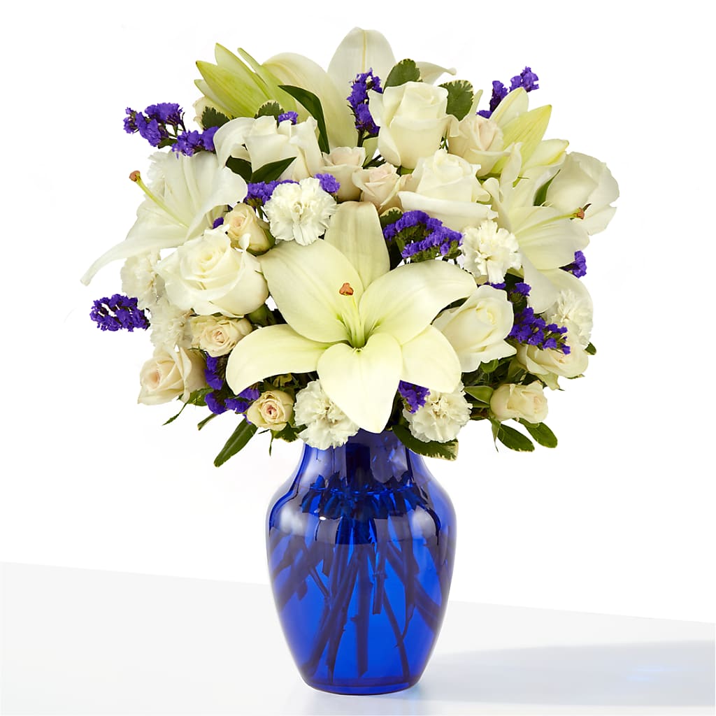 Sapphire Rush Bouquet – MC MAHON'S HOUSE OF FLOWERS INC, Kingston ON
