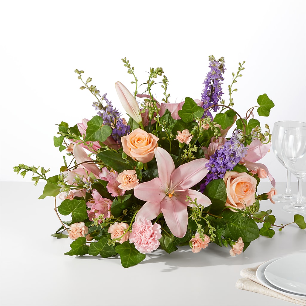 Blossom Time Centerpiece – MC MAHON'S HOUSE OF FLOWERS INC, Kingston ON