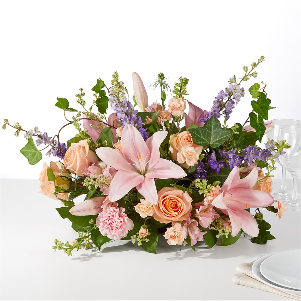 Blossom Time Centerpiece – MC MAHON'S HOUSE OF FLOWERS INC, Kingston ON