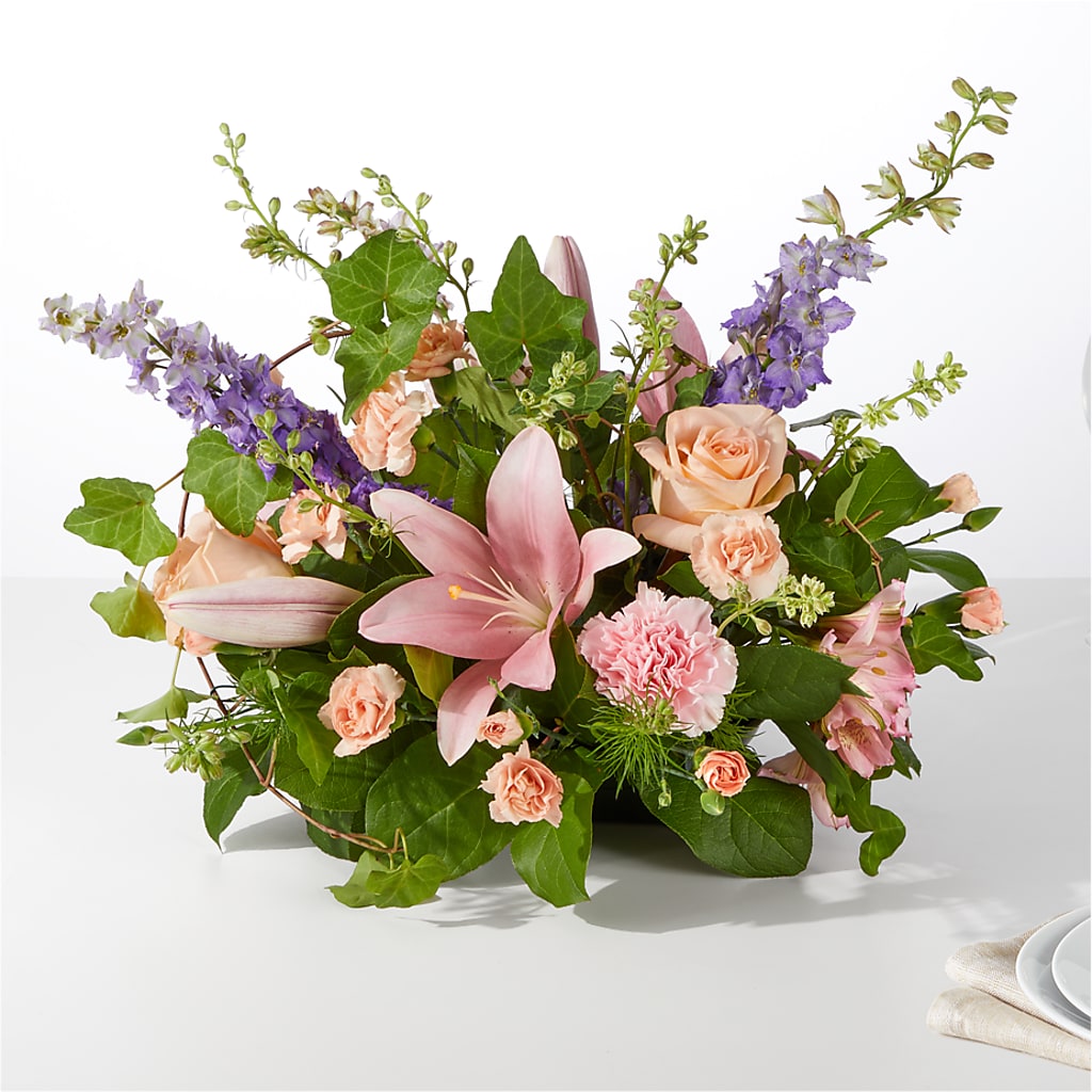 Blossom Time Centerpiece – MC MAHON'S HOUSE OF FLOWERS INC, Kingston ON