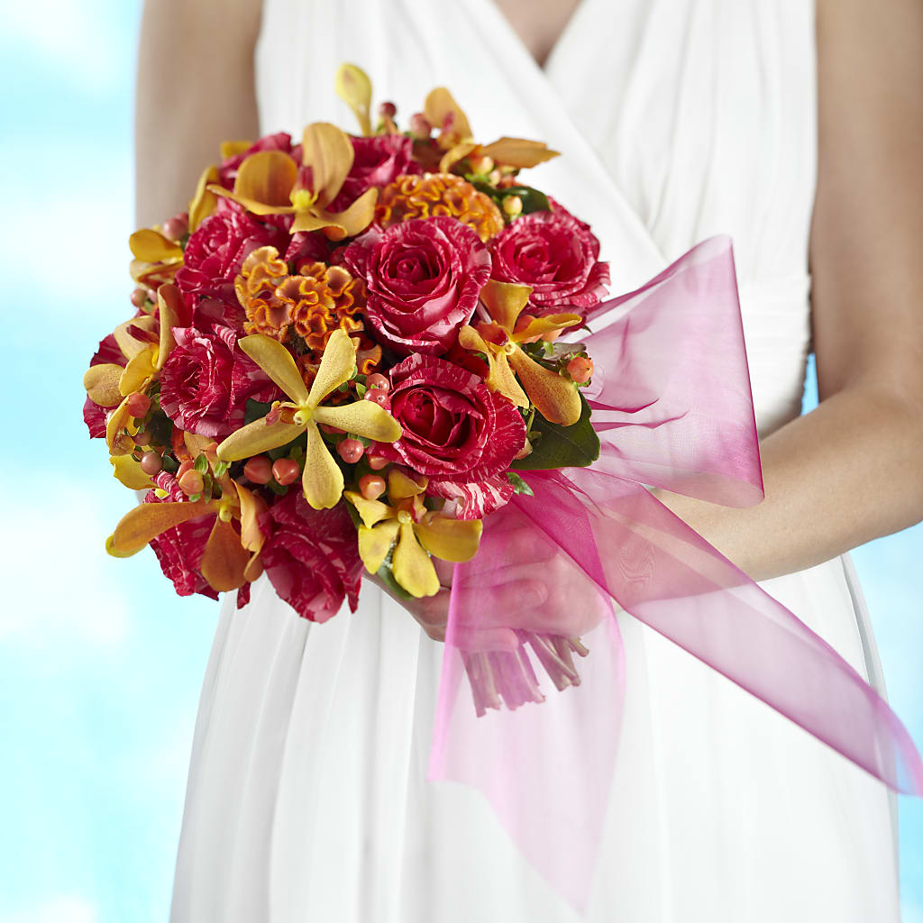 Brilliant Shades of Love Bouquet – MC MAHON'S HOUSE OF FLOWERS INC, Kingston ON