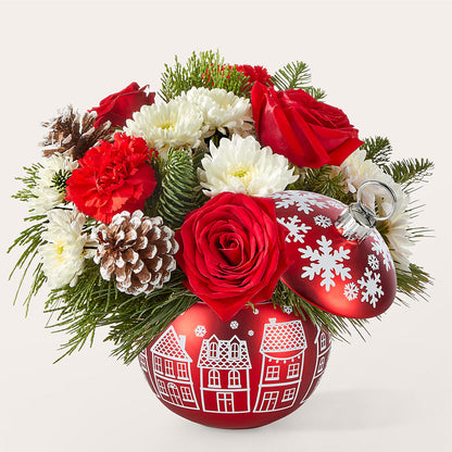 Décoration de village de Noël