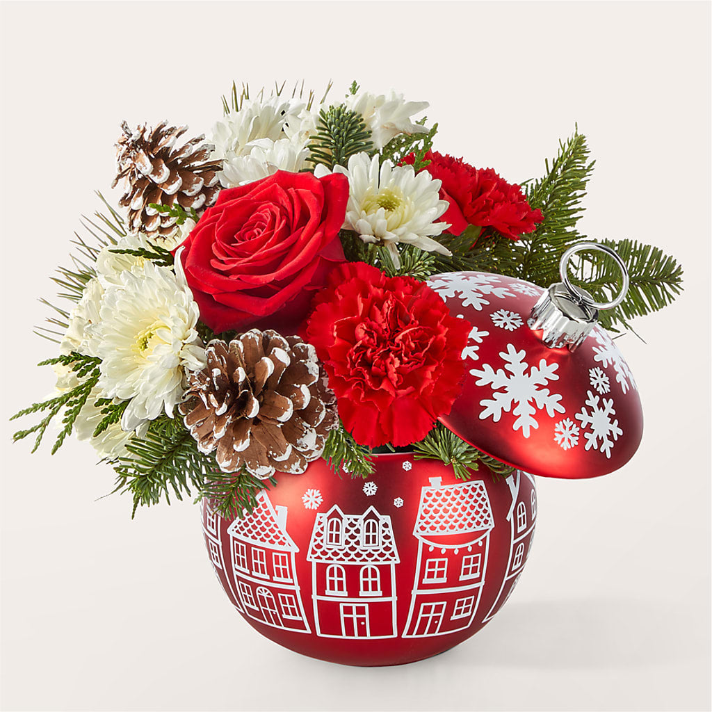 Décoration de village de Noël