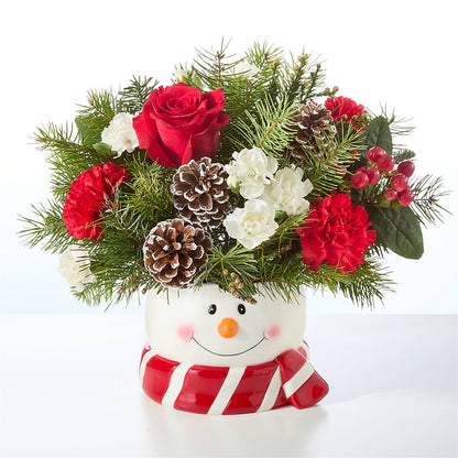 Jolly Snowman Bouquet – MC MAHON'S HOUSE OF FLOWERS INC, Kingston ON